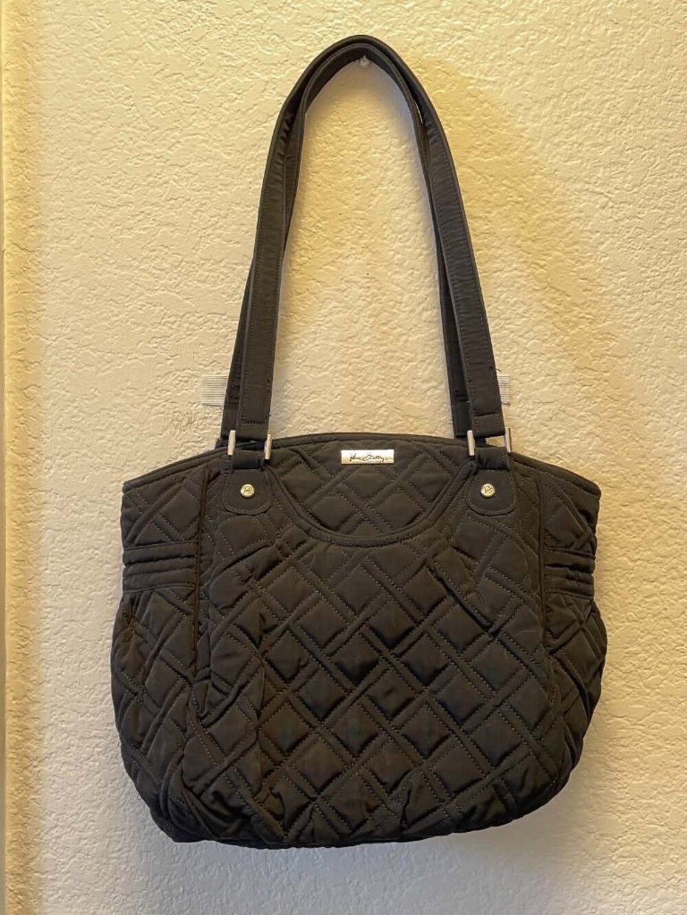 Vera Bradley quilted shoulder bag
